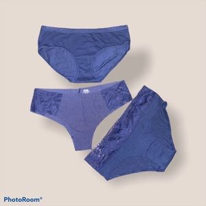 Victoria Secret Panties Blue small 3 (SOLD)